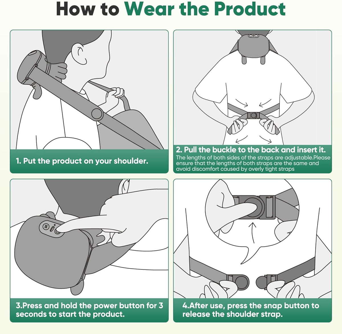 RelieveX 3D Bionic Massager for Deep Body Pain Relief