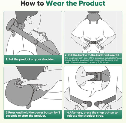 RelieveX 3D Bionic Massager for Deep Body Pain Relief