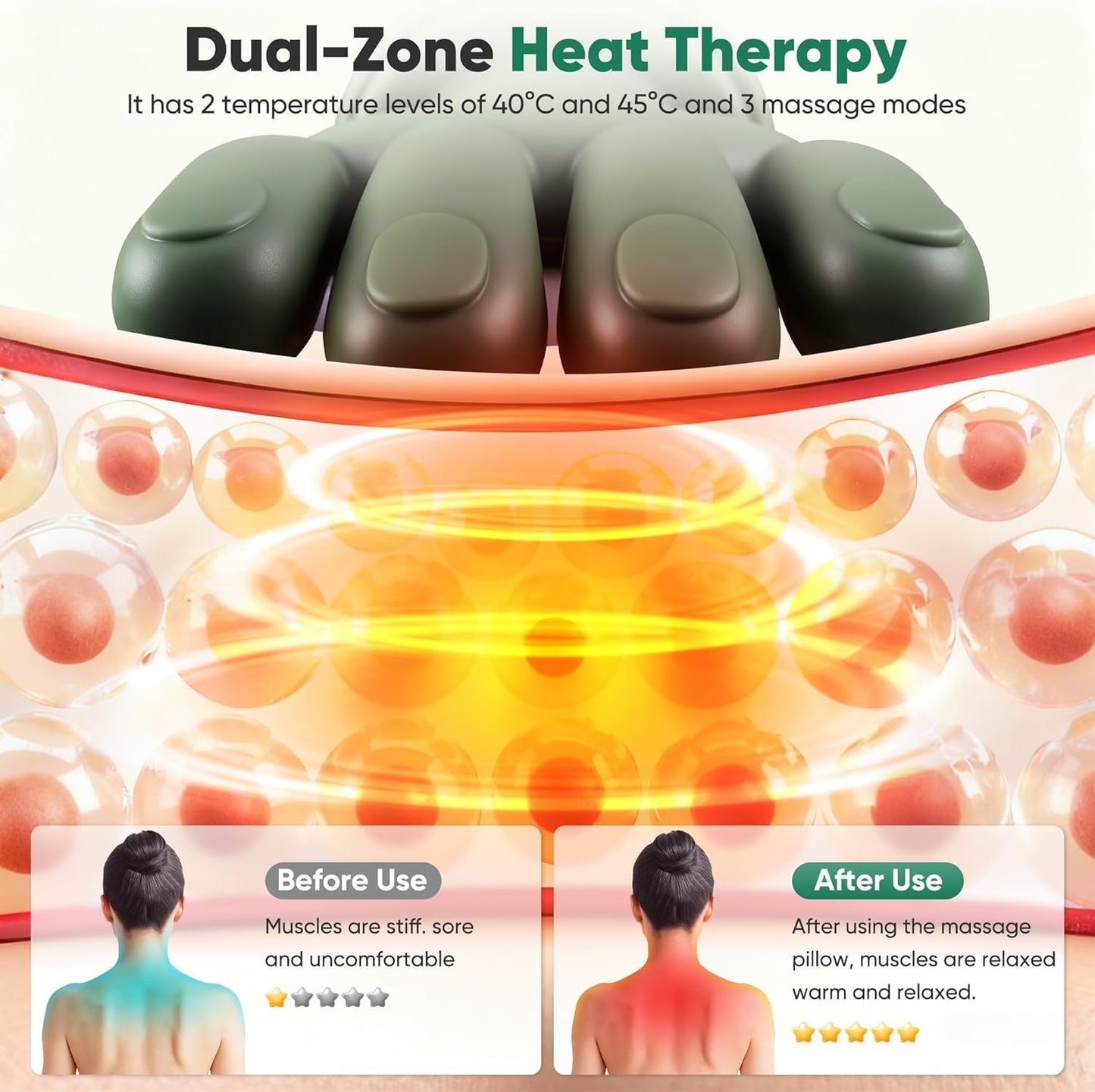 RelieveX 3D Bionic Massager for Deep Body Pain Relief