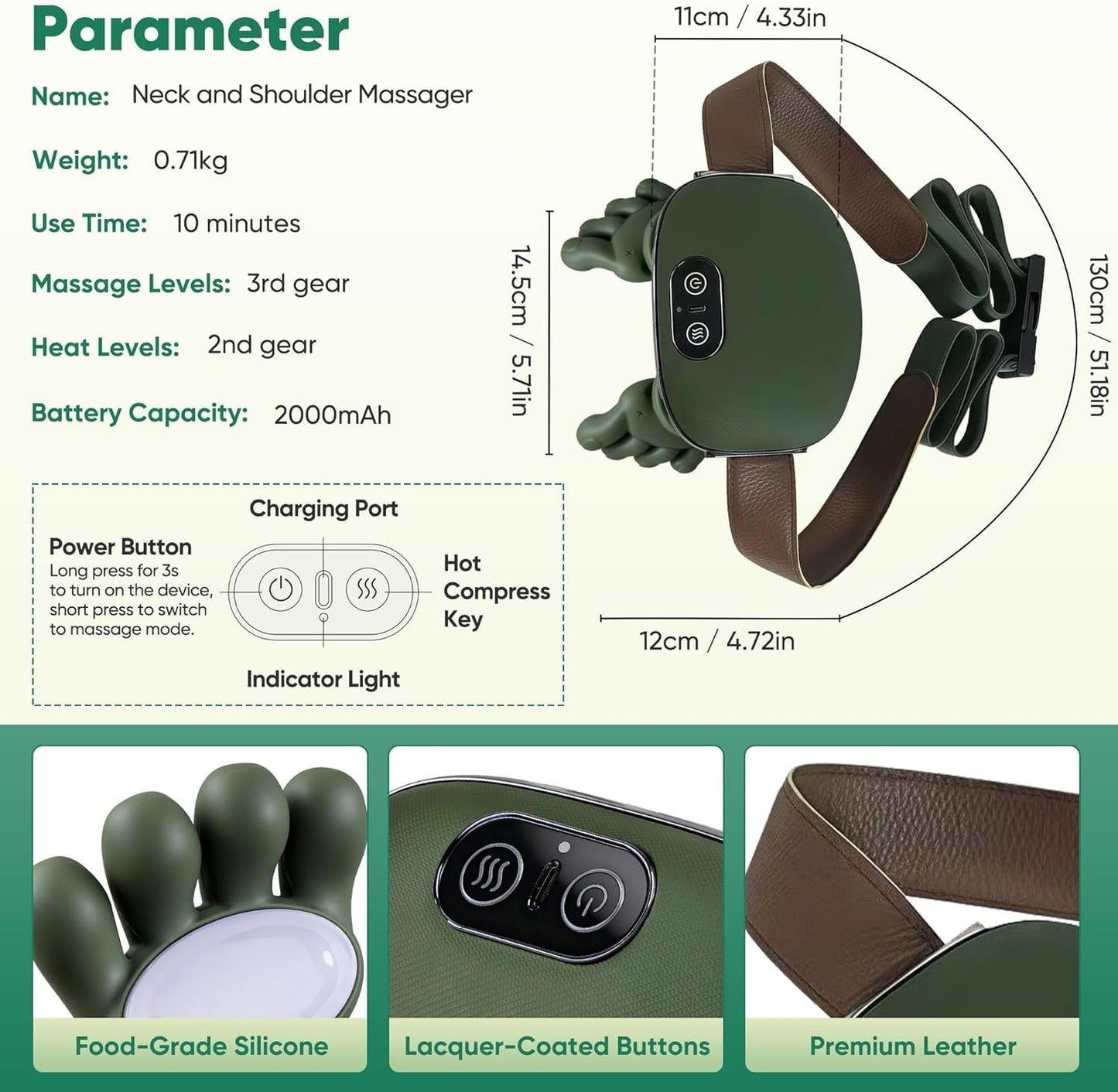 RelieveX 3D Bionic Massager for Deep Body Pain Relief